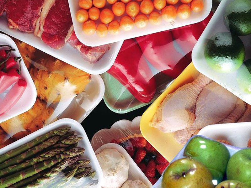 POF shrink film application