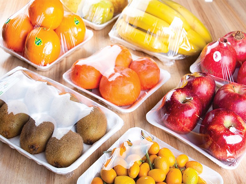 POF shrink film application