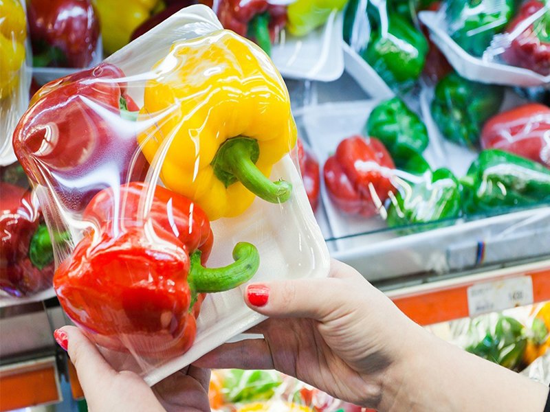 POF shrink film application