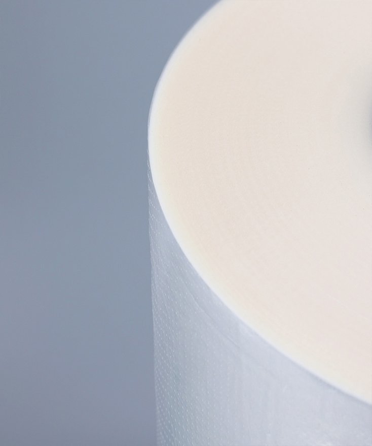 Hot perforated shrink film — variant