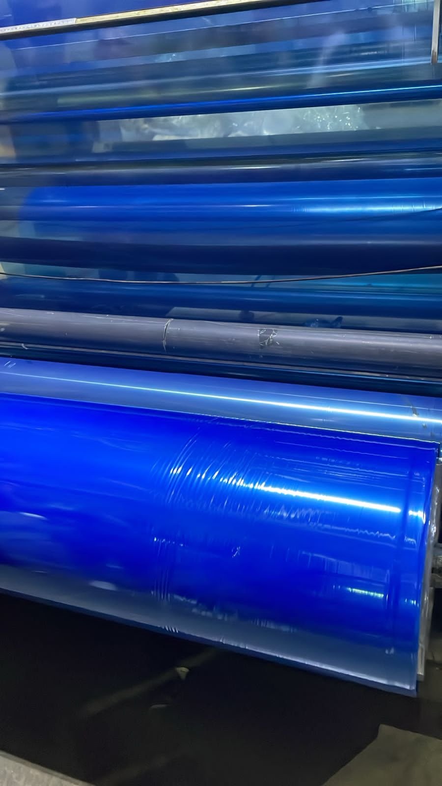 Coloured POF shrink film